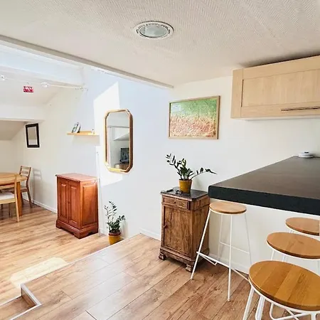 Le Bellevue-center-wifi-terrace-mountain View Apartment Ax-les-Thermes